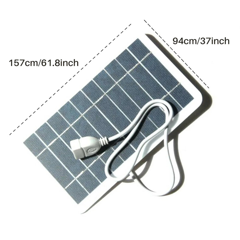 Carregador Solar Portátil USB