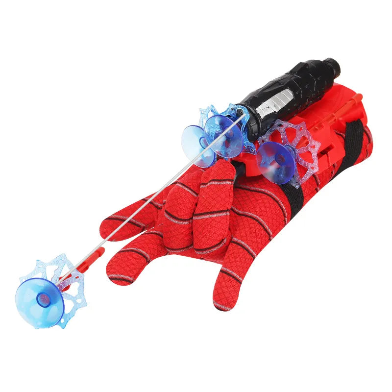 Disney Anime Figure Wrist Launcher ML Legends Spiderman Shooters Toys Spider Man Cosplay Accessories Props Gloves Gift kids Toy